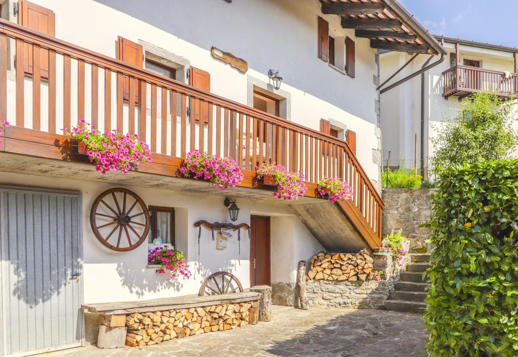 Casa Cebajova Poesia Villa Tribil di Sopra Eksteriør billede